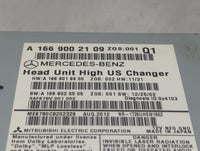2013 Mercedes-Benz Gl450 Radio AM FM Cd Player Receiver Replacement P/N:A 1669002109 A1669019900, A1669020505 Fits OEM Used 