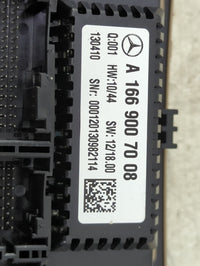 2013 Mercedes-Benz Gl450 Climate Control Module Temperature AC/Heater Replacement P/N:A1669007008 Fits OEM Used Auto Parts -