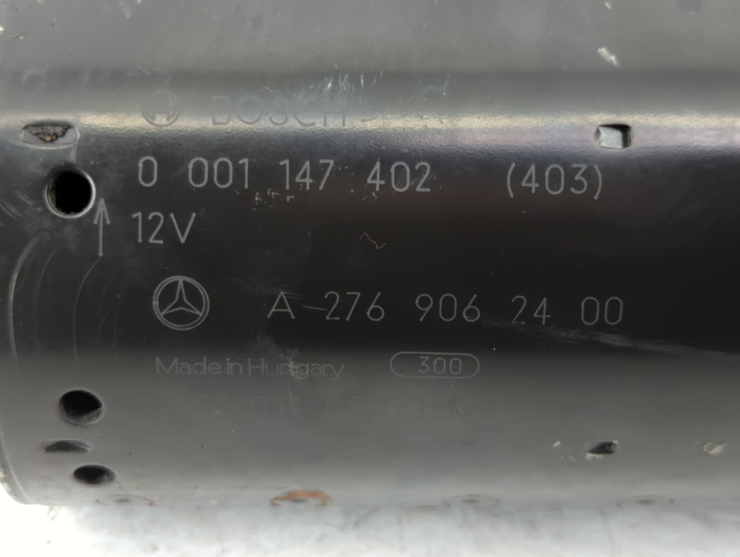 2013-2015 Mercedes-Benz Glk350 Car Starter Motor Solenoid OEM P/N:0 001 147 402 Fits Fits 2013 2014 2015 2016 OEM Used Auto 
