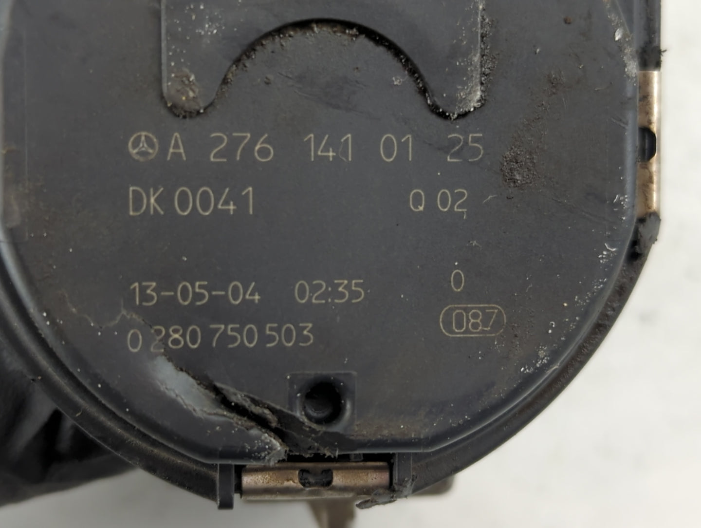2013-2015 Mercedes-Benz Glk350 Throttle Body P/N:0 280 750 503 A 276 141 01 25 Fits OEM Used Auto Parts - Oemusedautoparts1.