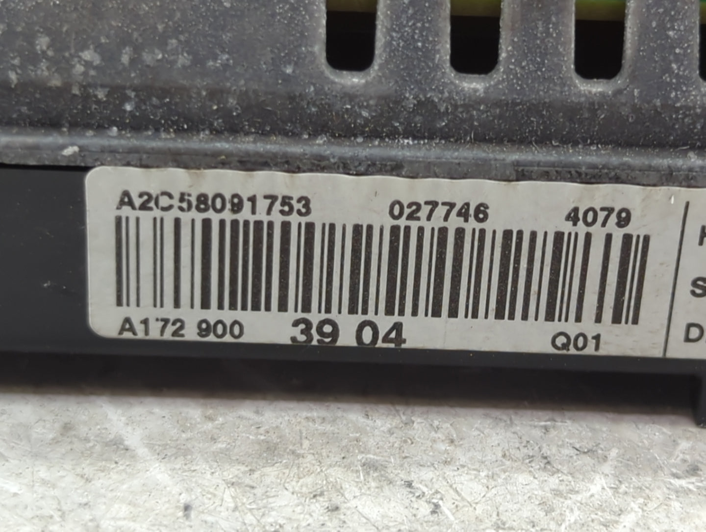 Mercedes-benz Ml Information Display Screen - Oemusedautoparts1.com