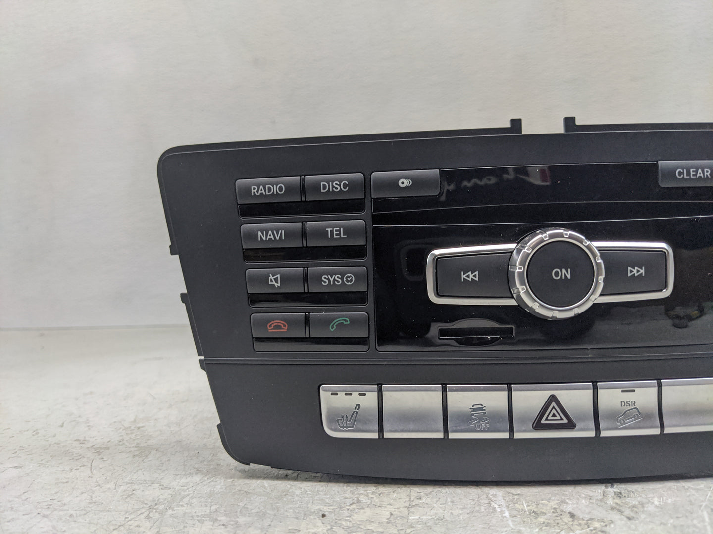 2013 Mercedes-Benz Ml250 Radio AM FM Cd Player Receiver Replacement P/N:A 166 900 01 09 Fits OEM Used Auto Parts - Oemusedau
