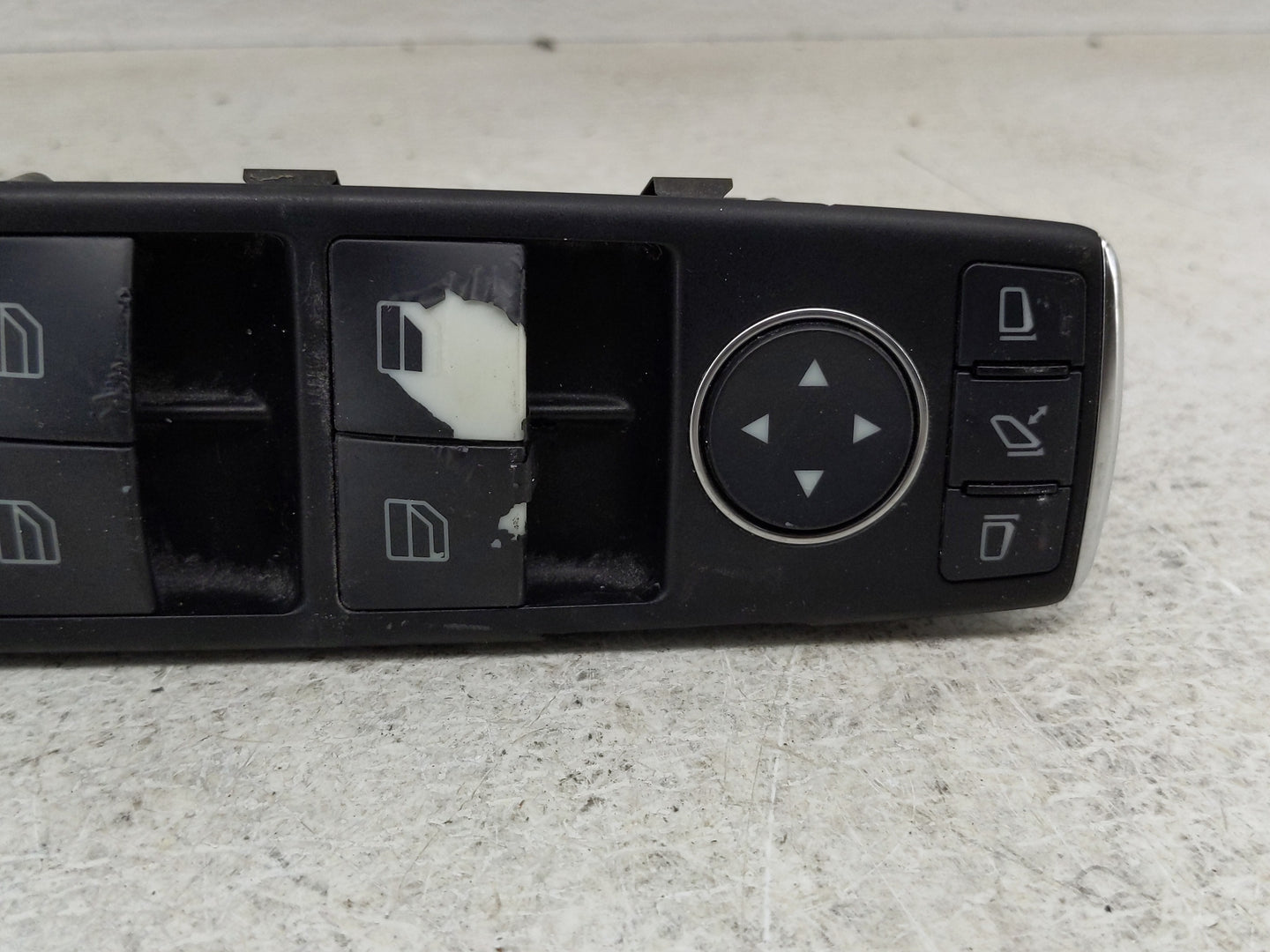 2012-2015 Mercedes-Benz Ml350 Master Power Window Switch Replacement Driver Side Left P/N:A 166 905 44 00 Fits OEM Used Auto
