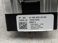 2012-2015 Mercedes-Benz Ml350 Master Power Window Switch Replacement Driver Side Left P/N:A 166 905 44 00 Fits OEM Used Auto
