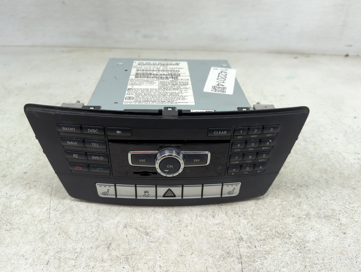 2013 Mercedes-Benz Ml350 Radio AM FM Cd Player Receiver Replacement Fits OEM Used Auto Parts - Oemusedautoparts1.com