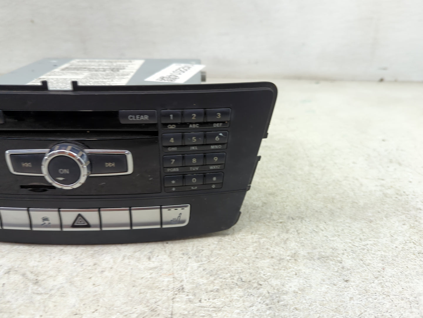 2013 Mercedes-Benz Ml350 Radio AM FM Cd Player Receiver Replacement Fits OEM Used Auto Parts - Oemusedautoparts1.com