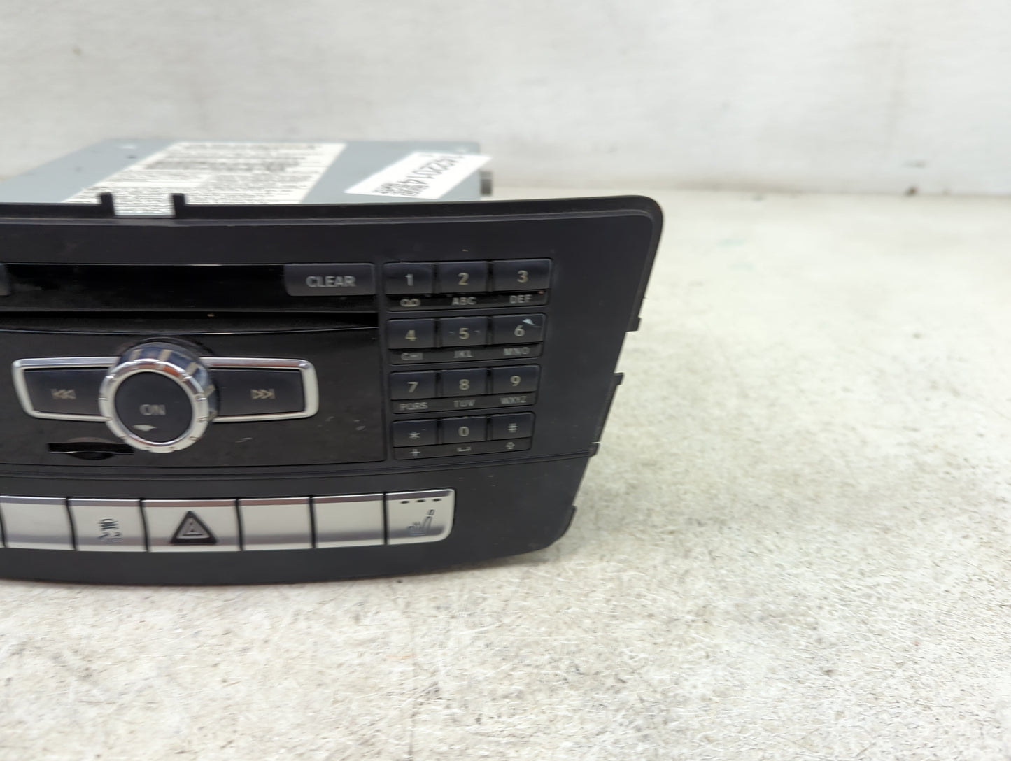 2013 Mercedes-Benz Ml350 Radio AM FM Cd Player Receiver Replacement Fits OEM Used Auto Parts - Oemusedautoparts1.com