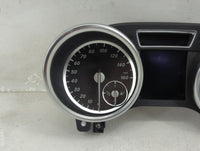 2013 Mercedes-Benz Ml350 Instrument Cluster Speedometer Gauges P/N:A1669003106 0263683115, A1669017401, A1669022003 Miles:63
