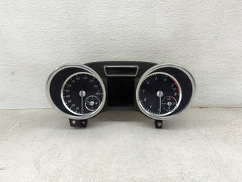 compare product 2013 Mercedes-Benz Ml350 Instrument Cluster Speedometer Gauges P/N:A166 900 34 06 Miles: Fits OEM Used Auto Parts
