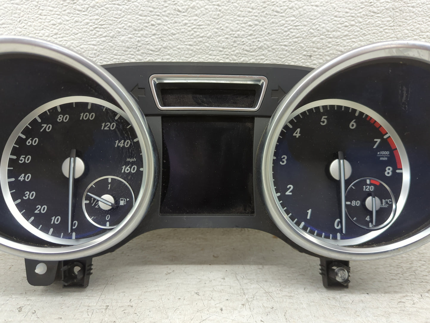 2013 Mercedes-Benz Ml350 Instrument Cluster Speedometer Gauges P/N:A166 900 34 06 Miles: Fits OEM Used Auto Parts - Oemuseda