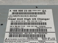 2013 Mercedes-Benz Ml350 Radio AM FM Cd Player Receiver Replacement P/N:A1669002309 A 166 900 23 09 Fits OEM Used Auto Parts