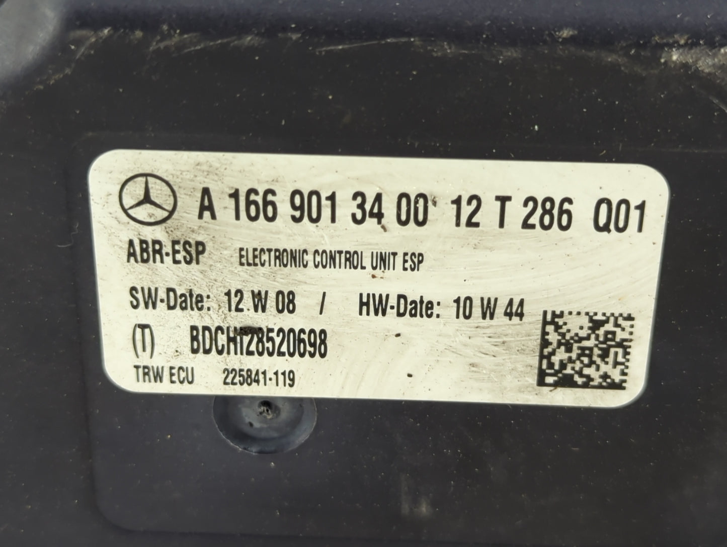 2012-2013 Mercedes-Benz Ml350 ABS Pump Control Module Replacement P/N:A1669013400 225841-119, KA2290C089BAC Fits Fits 2012 2