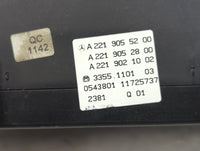 2010-2013 Mercedes-Benz S550 Climate Control Module Temperature AC/Heater Replacement P/N:A2219055200 A2219052800 Fits OEM U