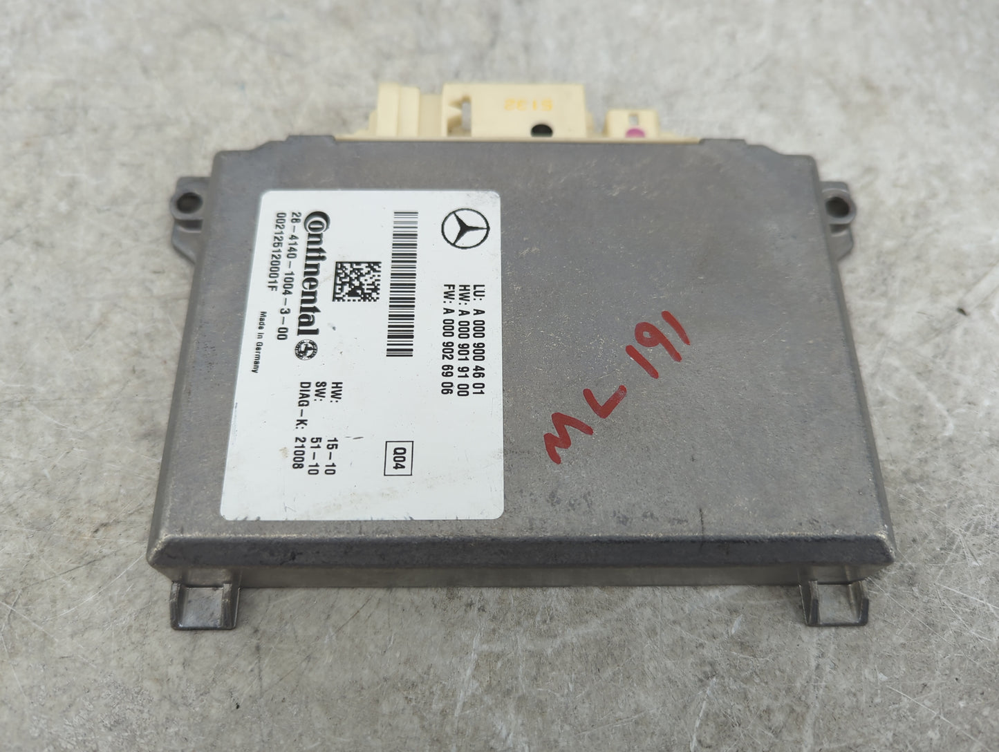2012-2013 Mercedes-benz S550 Cruise Control Module - Oemusedautoparts1.com