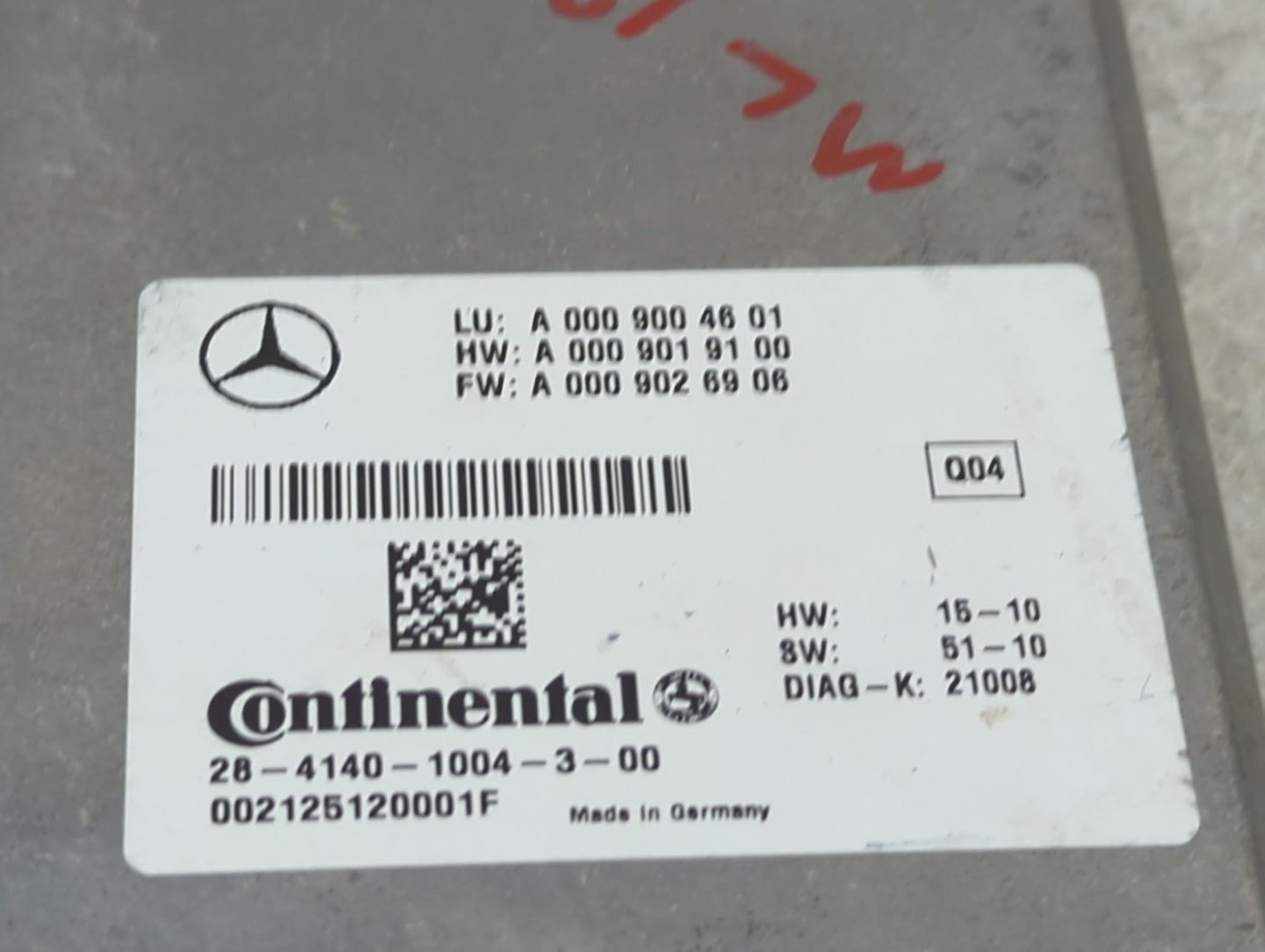 2012-2013 Mercedes-benz S550 Cruise Control Module - Oemusedautoparts1.com