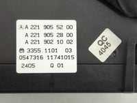 2010-2013 Mercedes-Benz S550 Climate Control Module Temperature AC/Heater Replacement P/N:A 221 902 10 02 A 221 905 28 00 Fi
