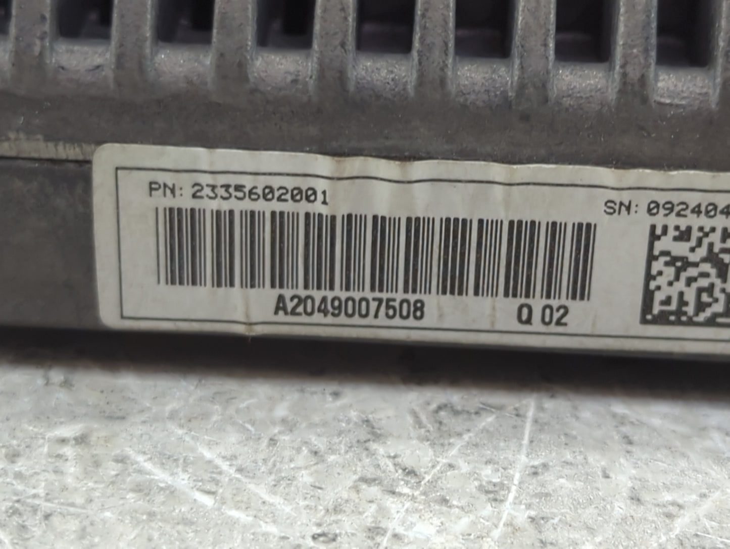 Mercedes C-class Information Display Screen - Oemusedautoparts1.com