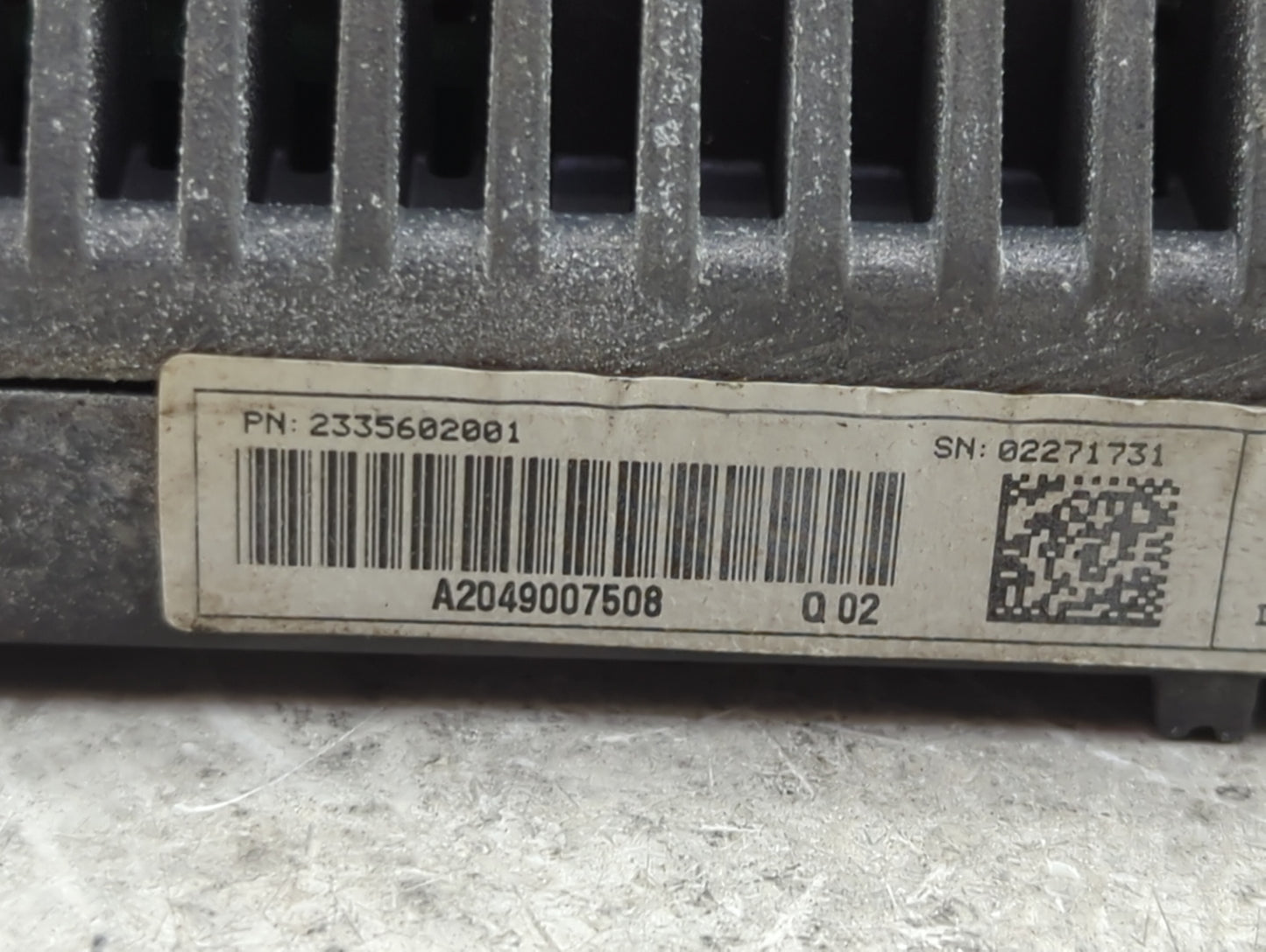 Mercedes C-class Information Display Screen - Oemusedautoparts1.com