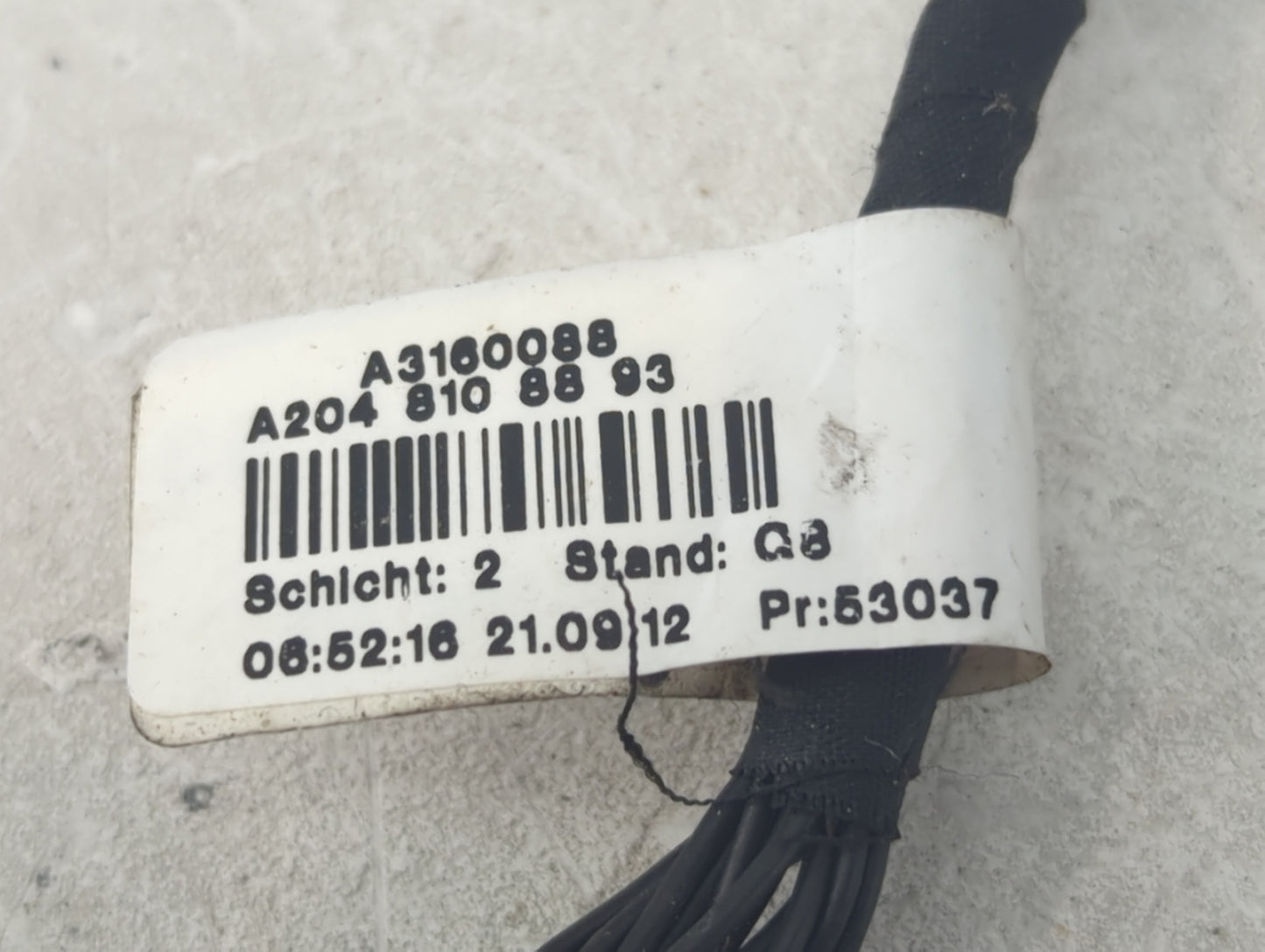 2013 Mercedes Benz C Class Passenger Side View Mirror - Right Door Mirror OEM Used - Oemusedautoparts1.com