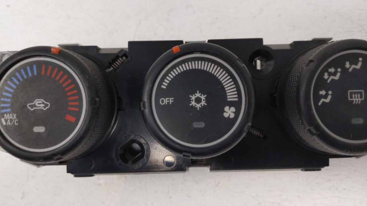 2013 Mercury Milan Climate Control Module Temperature AC/Heater Replacement Fits OEM Used Auto Parts - Oemusedautoparts1.com