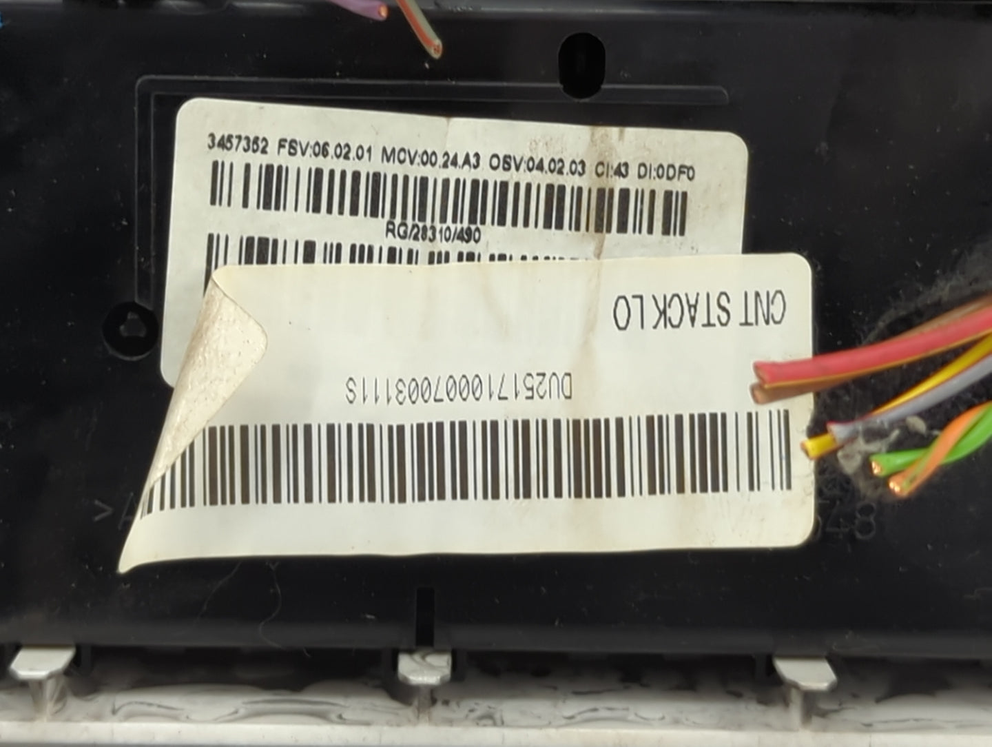 2013 Mini Clubman Climate Control Module Temperature AC/Heater Replacement P/N:3457352 Fits Fits 2011 2012 2014 OEM Used Aut