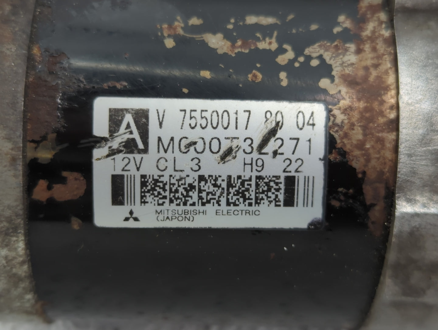 2008-2016 Mini Cooper Car Starter Motor Solenoid OEM P/N:M000T32271ZE AV 7550017 80 04 Fits OEM Used Auto Parts - Oemusedaut