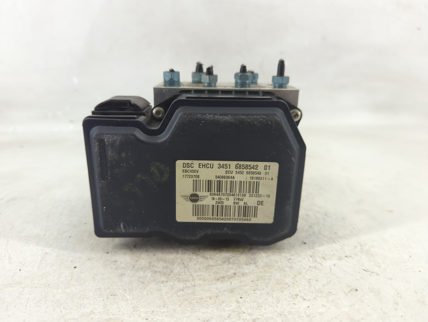 2012-2013 Mini Cooper ABS Pump Control Module Replacement P/N:54086364A Fits Fits 2012 2013 OEM Used Auto Parts - Oemusedaut