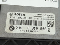2013-2016 Mini Cooper PCM Engine Control Computer ECU ECM PCU OEM P/N:0 261 S09 291 Fits Fits 2013 2014 2015 2016 OEM Used A