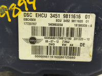 2012-2013 Mini Cooper ABS Pump Control Module Replacement P/N:54086335A Fits Fits 2012 2013 OEM Used Auto Parts - Oemusedaut