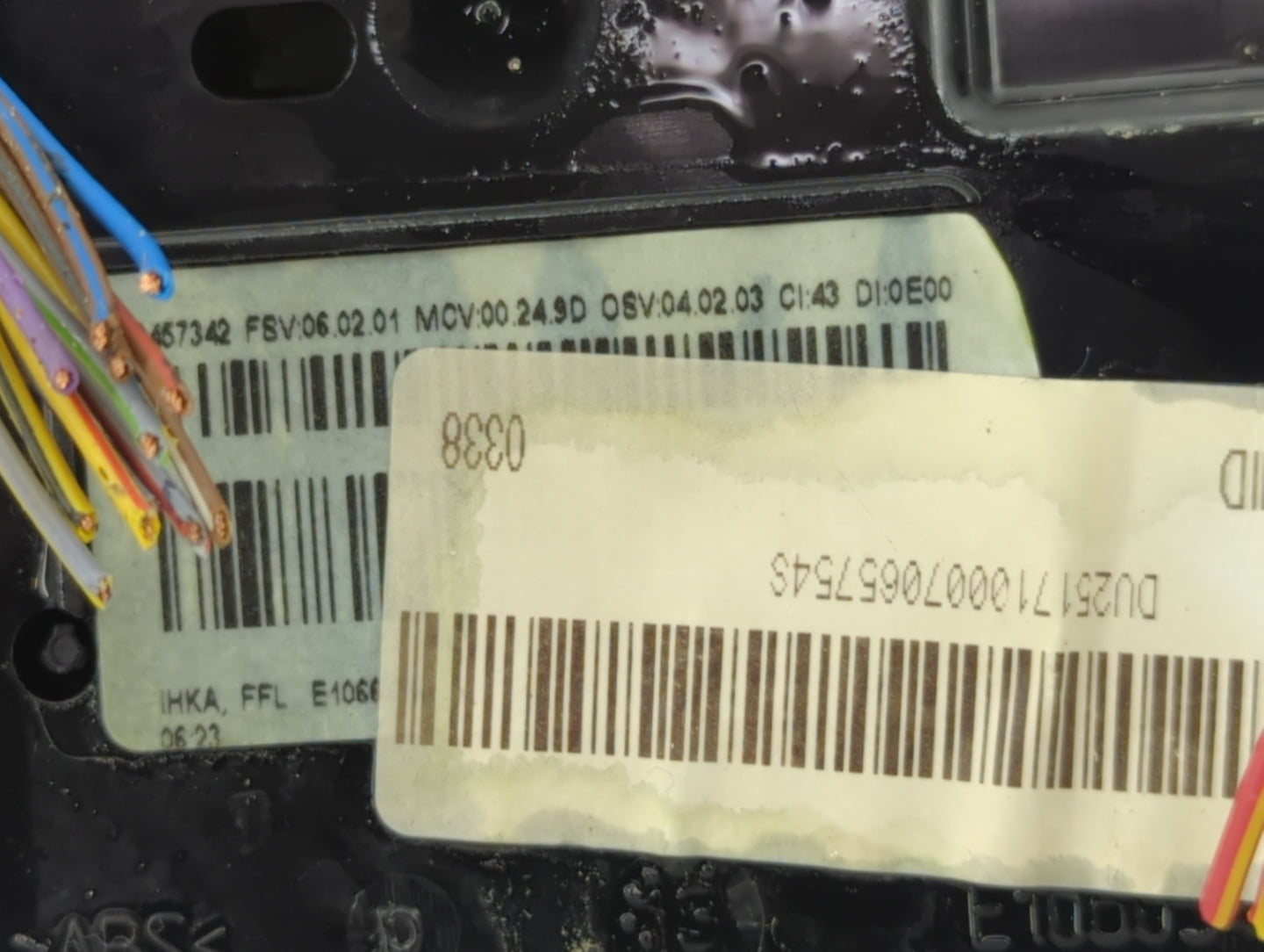 2011-2014 Mini Cooper Climate Control Module Temperature AC/Heater Replacement P/N:64119812027 Fits Fits 2011 2012 2013 2014