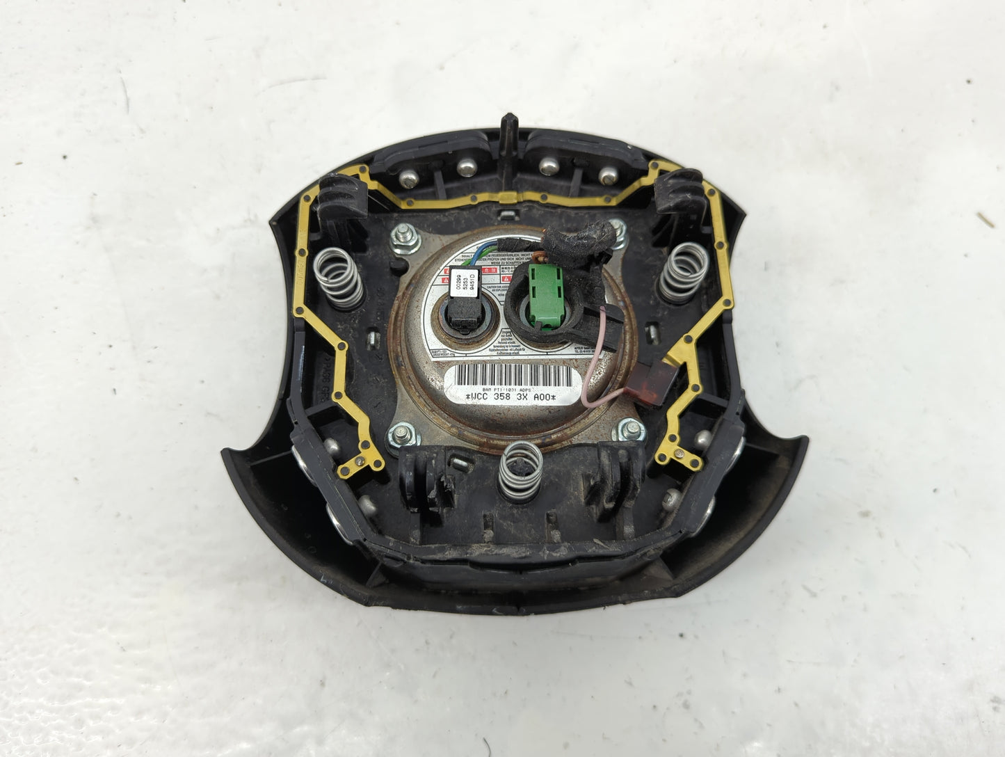2011-2016 Mini Cooper Air Bag Driver Left Steering Wheel Mounted Fits Fits 2011 2012 2013 2014 2015 2016 OEM Used Auto Parts