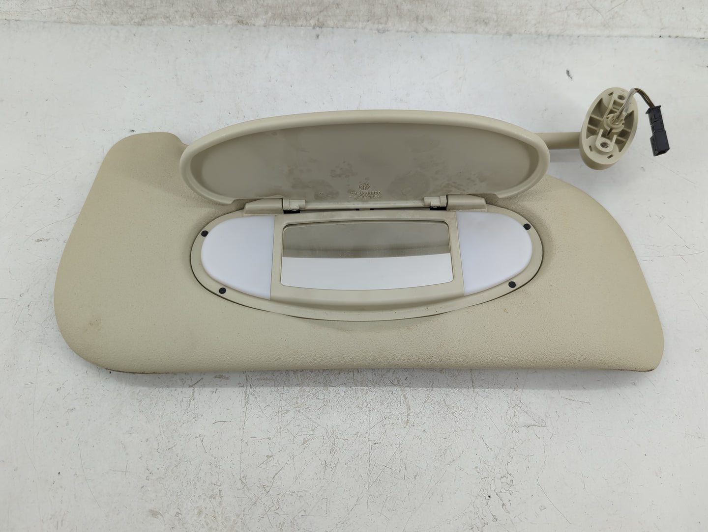 2013 Mini Cooper Sun Visor Shade Replacement Passenger Right Mirror Fits OEM Used Auto Parts - Oemusedautoparts1.com