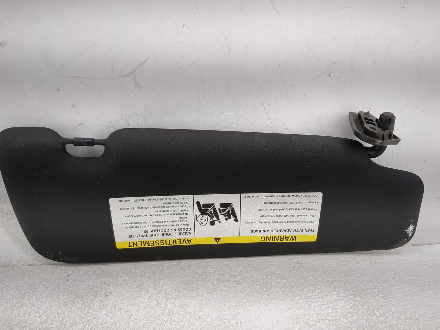 2013 Mini Cooper Sun Visor Shade Replacement Driver Left Mirror Fits OEM Used Auto Parts - Oemusedautoparts1.com