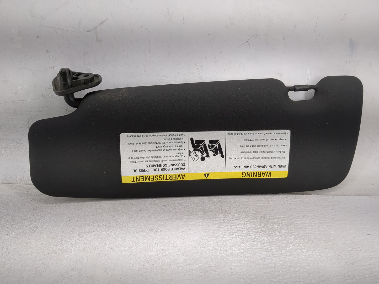 2013 Mini Cooper Sun Visor Shade Replacement Passenger Right Mirror Fits OEM Used Auto Parts - Oemusedautoparts1.com