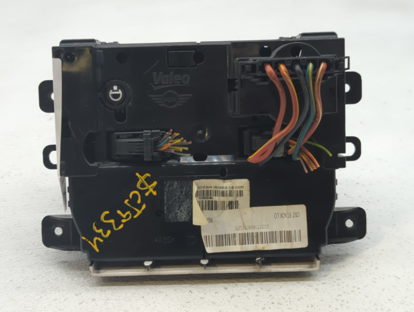 2013-2014 Mini Cooper Climate Control Module Temperature AC/Heater Replacement Fits Fits 2013 2014 OEM Used Auto Parts - Oem