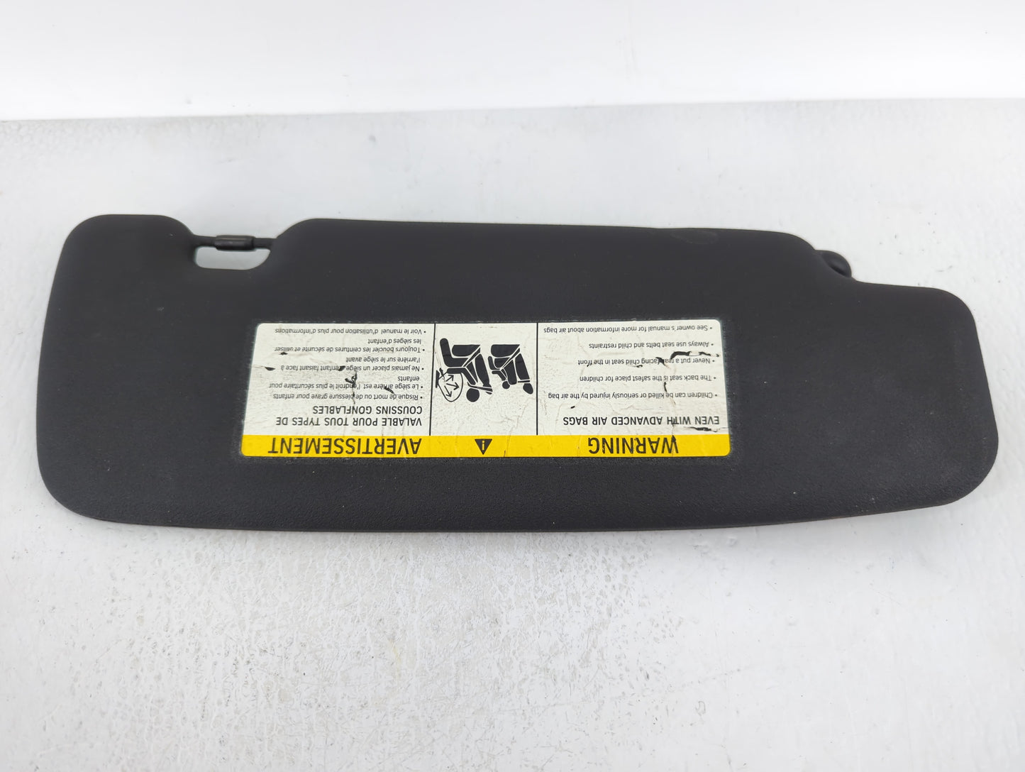 2013 Mini Cooper Sun Visor Shade Replacement Driver Left Mirror Fits OEM Used Auto Parts - Oemusedautoparts1.com