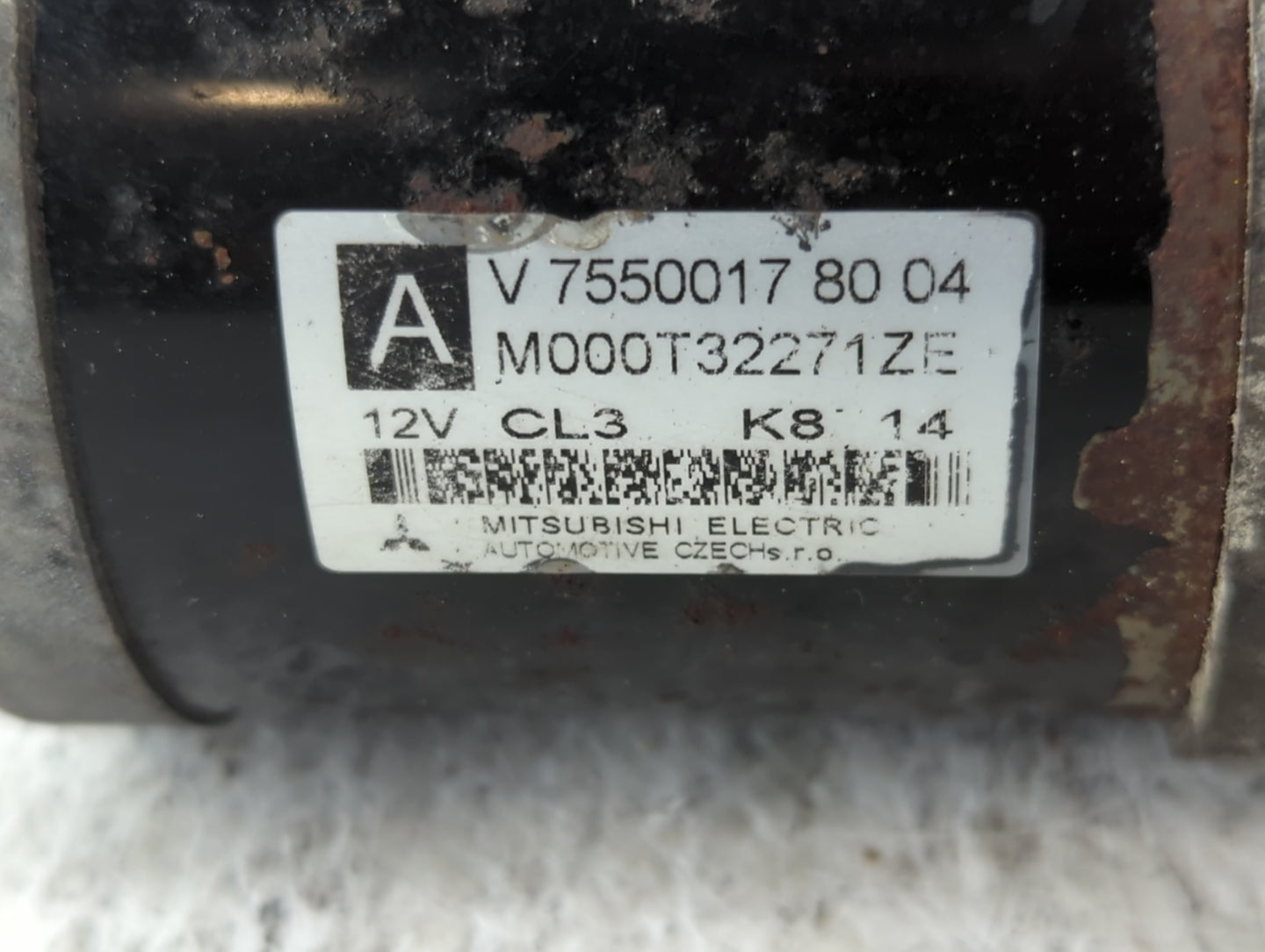 2008-2016 Mini Cooper Car Starter Motor Solenoid OEM P/N:M000T32271ZE AV 7550017 80 04 Fits OEM Used Auto Parts - Oemusedaut
