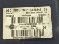 2012-2013 Mini Cooper ABS Pump Control Module Replacement P/N:3451 6858542 Fits Fits 2012 2013 OEM Used Auto Parts - Oemused
