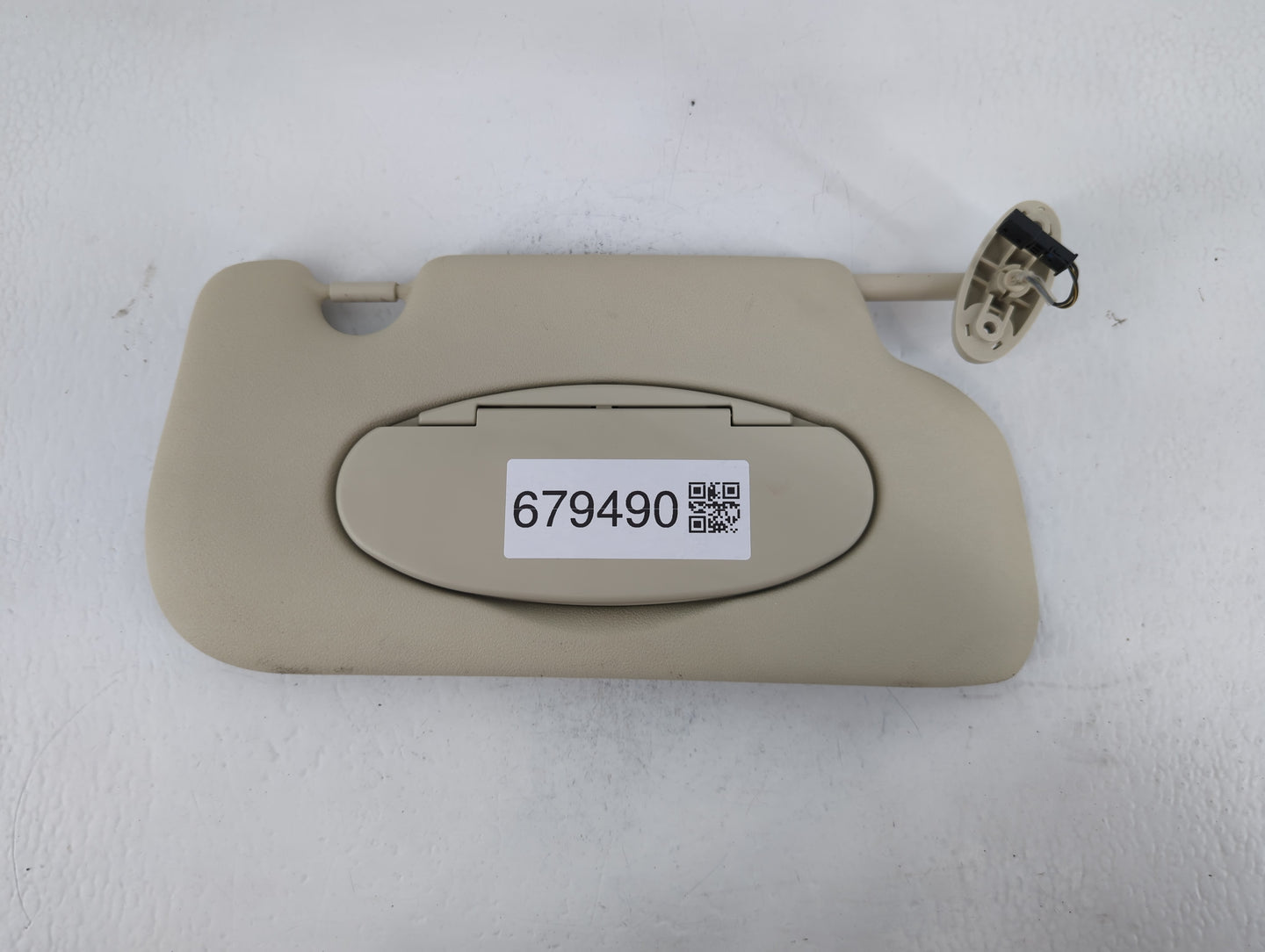 2013 Mini Cooper Sun Visor Shade Replacement Passenger Right Mirror Fits OEM Used Auto Parts - Oemusedautoparts1.com