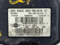 2012-2013 Mini Cooper ABS Pump Control Module Replacement P/N:3451 9811616 01 Fits Fits 2012 2013 OEM Used Auto Parts - Oemu