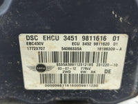 2012-2013 Mini Cooper ABS Pump Control Module Replacement P/N:3451 9811616 01 Fits Fits 2012 2013 OEM Used Auto Parts - Oemu