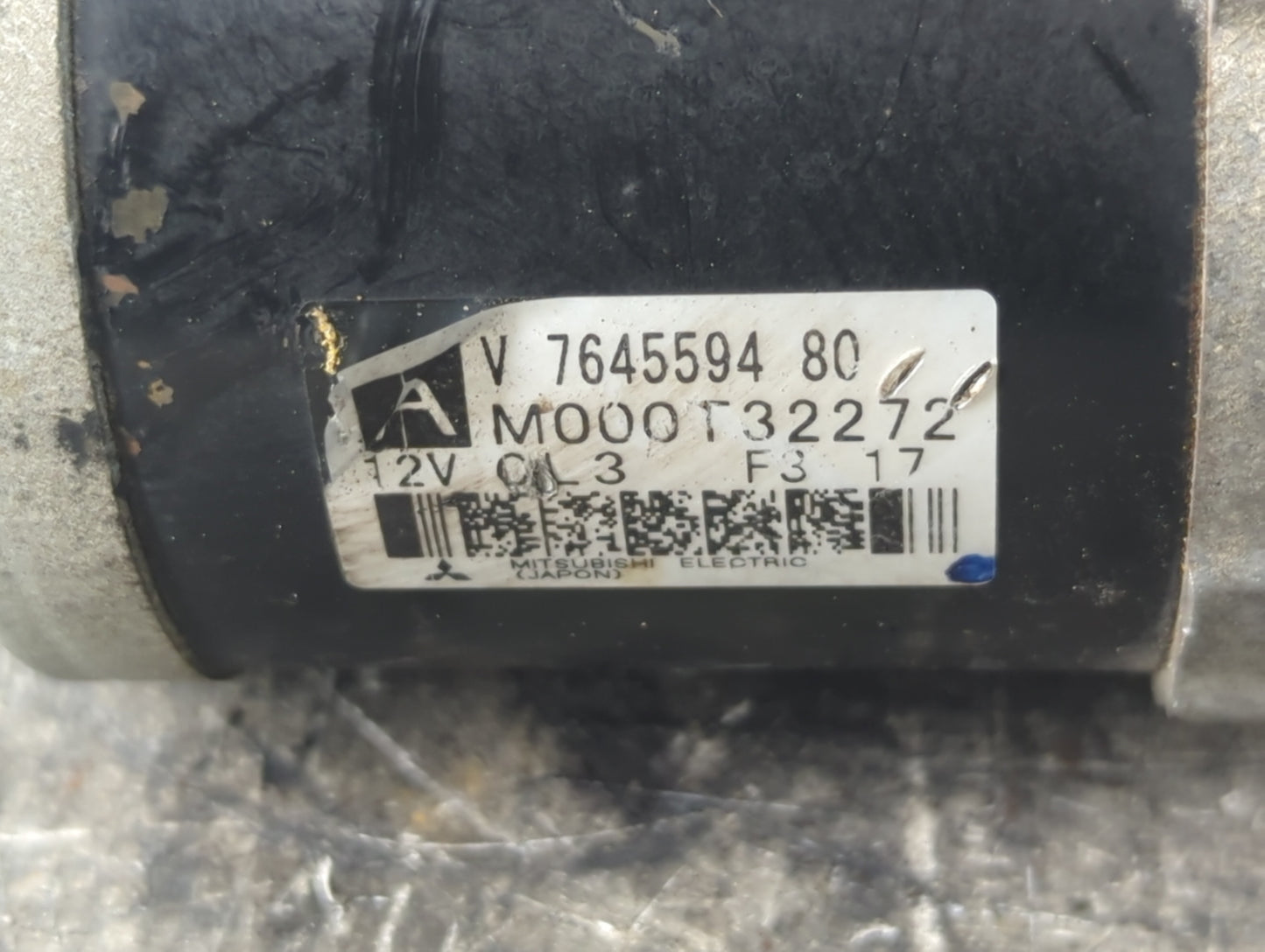 2008-2016 Mini Cooper Car Starter Motor Solenoid OEM P/N:765594 80 M000T32272 Fits OEM Used Auto Parts - Oemusedautoparts1.c
