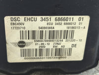 2012-2013 Mini Cooper Anti-Lock Brake ABS Pump Module Actuator OEM P/N:3451 6866011 01 3451 6858542 01 Fits Fits 2012 2013 O