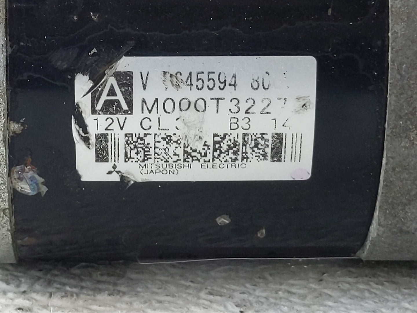 2013 Mini Cooper Clubman Car Starter Motor Solenoid OEM P/N:M000T3227 Fits Fits 2008 2009 2010 2011 2012 2014 2015 2016 OEM 