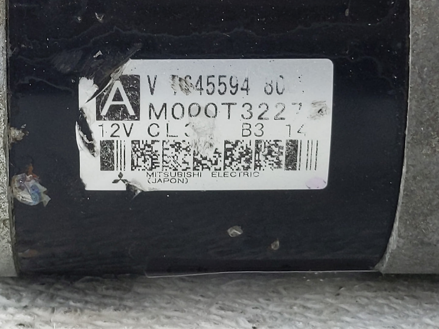 2013 Mini Cooper Clubman Car Starter Motor Solenoid OEM P/N:M000T3227 Fits Fits 2008 2009 2010 2011 2012 2014 2015 2016 OEM 