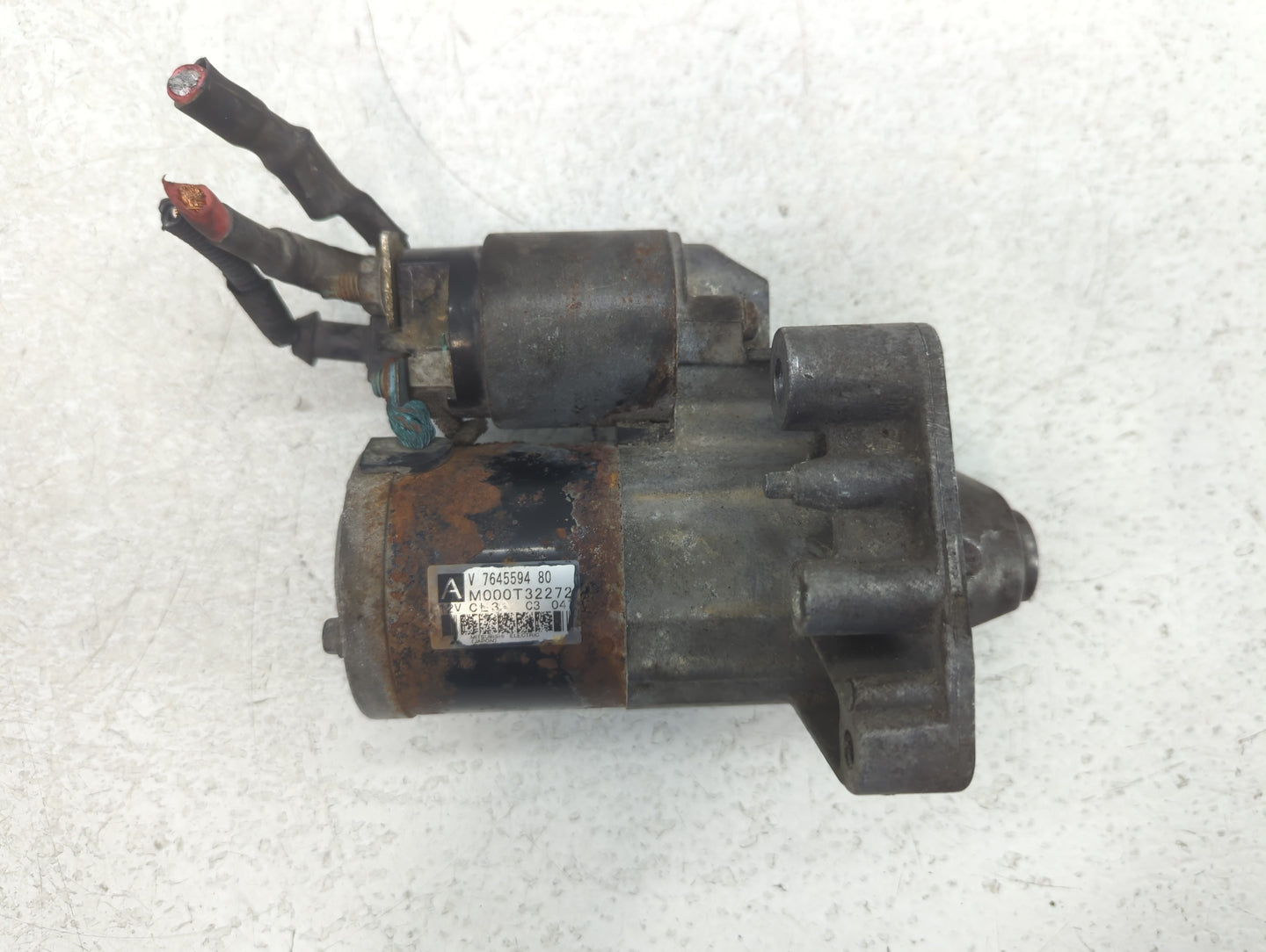 2013 Mini Cooper Clubman Car Starter Motor Solenoid OEM P/N:M000T32271 7550017 80 04 Fits OEM Used Auto Parts - Oemusedautop