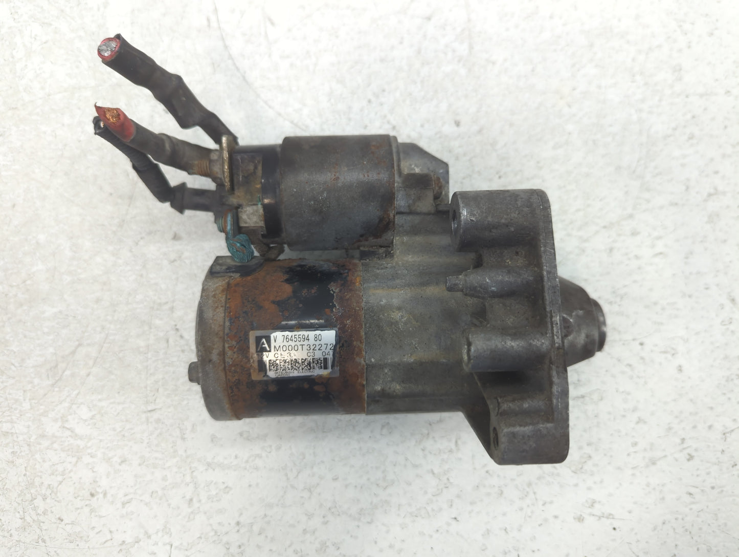 2013 Mini Cooper Clubman Car Starter Motor Solenoid OEM P/N:M000T32271 7550017 80 04 Fits OEM Used Auto Parts - Oemusedautop