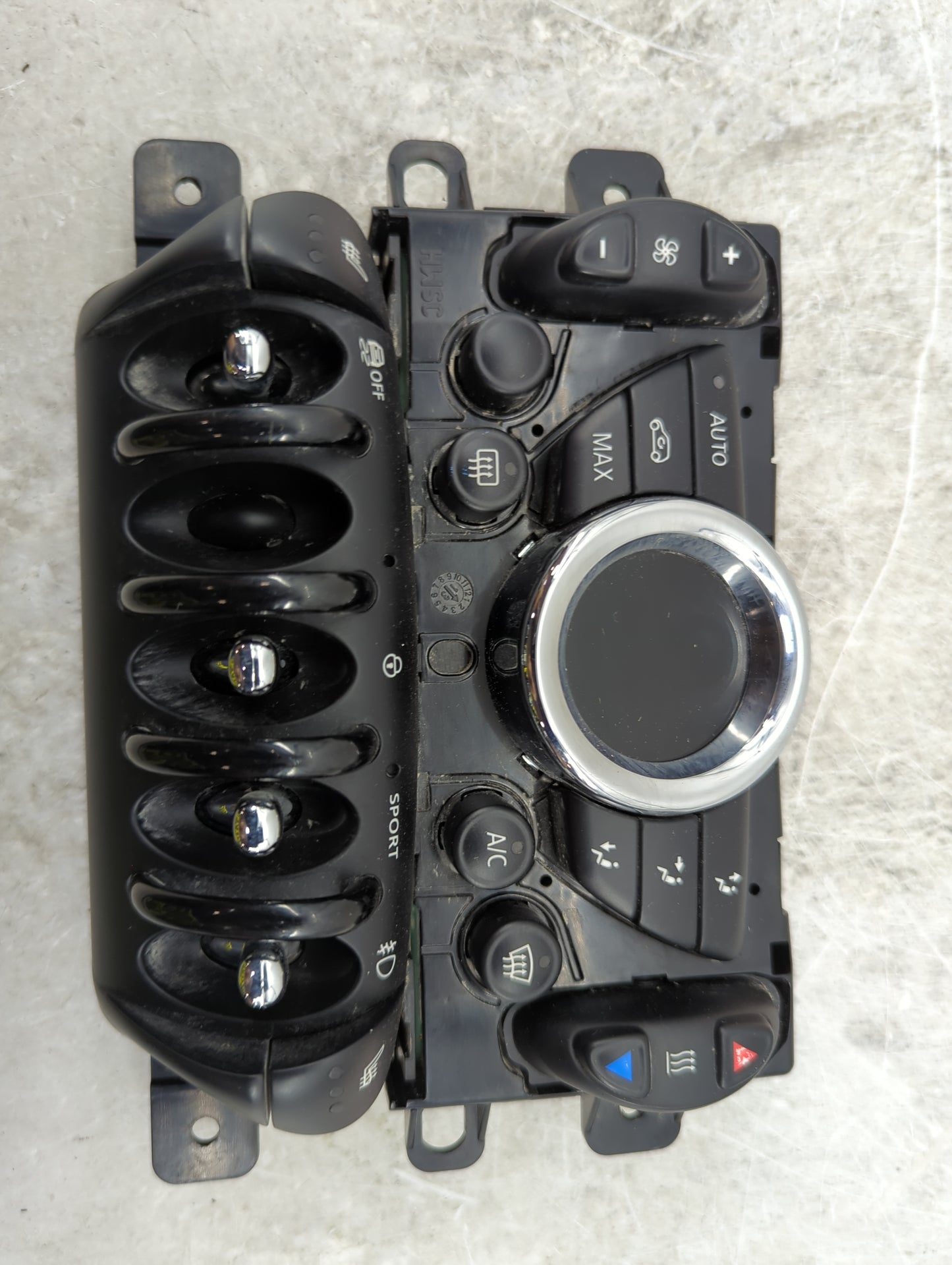 2013 Mini Countryman Climate Control Module Temperature AC/Heater Replacement P/N:E1060547 Fits Fits 2014 2015 2016 OEM Used