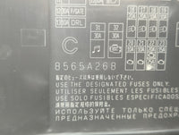2012-2015 Mitsubishi Lancer Fusebox Fuse Box Panel Relay Module P/N:8565A268 Fits Fits 2012 2013 2014 2015 OEM Used Auto Par
