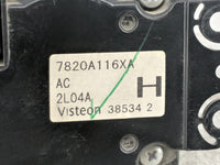 2007-2013 Mitsubishi Outlander Climate Control Module Temperature AC/Heater Replacement P/N:7820A116XA Fits OEM Used Auto Pa